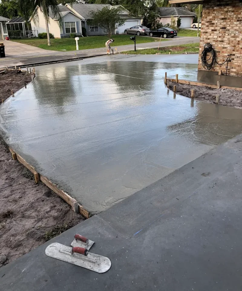 concrete driveway companies near me