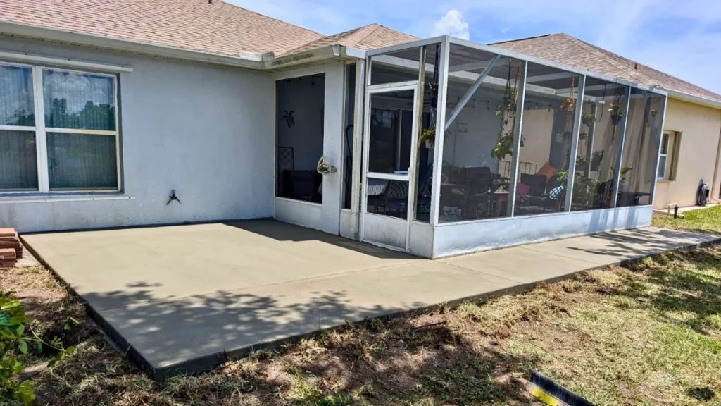 concrete slab vs pavers