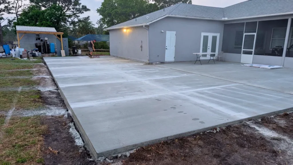 concrete patio installation companies near me