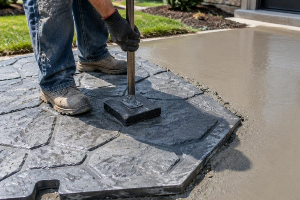 stamped concrete patterns