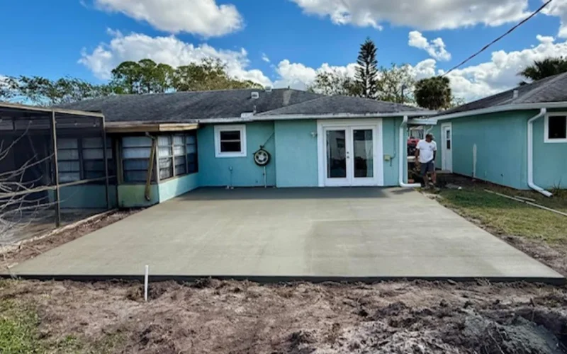 concrete patios