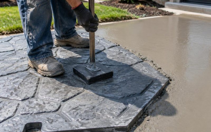 stamped concrete patterns